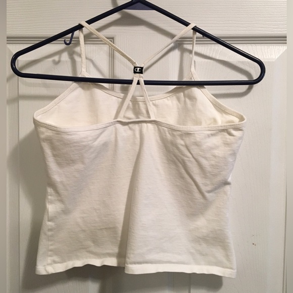 Champion for Her Illini Cropped Racerback Tank w/built in shelf bra. Size S - Picture 2 of 3